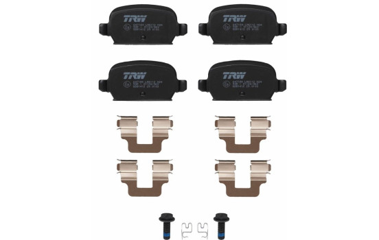 Brake Pad Set, disc brake GDB1412 TRW, Image 2