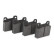 Brake Pad Set, disc brake GDB142 TRW