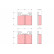 Brake Pad Set, disc brake GDB142 TRW, Thumbnail 2