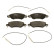 Brake Pad Set, disc brake GDB1447 TRW, Thumbnail 3