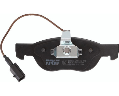 Brake Pad Set, disc brake GDB1486 TRW, Image 4