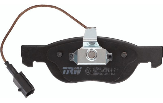 Brake Pad Set, disc brake GDB1486 TRW, Image 4