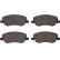 Brake Pad Set, disc brake GDB1489 TRW, Thumbnail 3