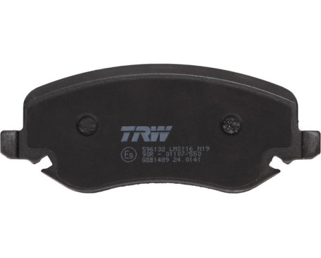 Brake Pad Set, disc brake GDB1489 TRW, Image 4