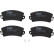 Brake Pad Set, disc brake GDB149 TRW, Thumbnail 2