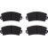 Brake Pad Set, disc brake GDB149 TRW, Thumbnail 3