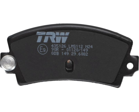 Brake Pad Set, disc brake GDB149 TRW, Image 4