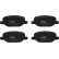 Brake Pad Set, disc brake GDB1490 TRW, Thumbnail 2
