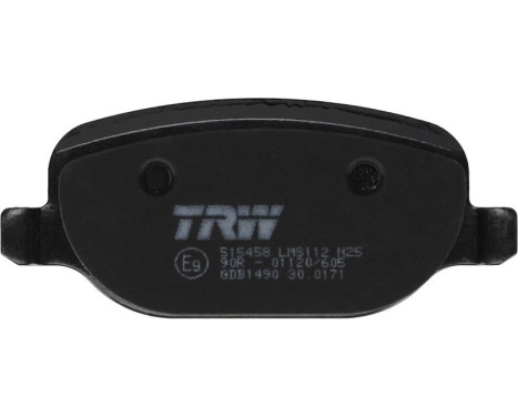 Brake Pad Set, disc brake GDB1490 TRW, Image 4