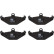 Brake Pad Set, disc brake GDB1494 TRW, Thumbnail 2