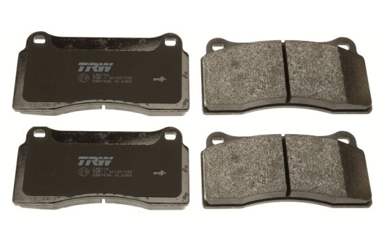 Brake Pad Set, disc brake GDB1536 TRW, Image 3
