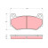 Brake Pad Set, disc brake GDB1568 TRW, Thumbnail 2