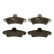 Brake Pad Set, disc brake GDB1580 TRW, Thumbnail 3