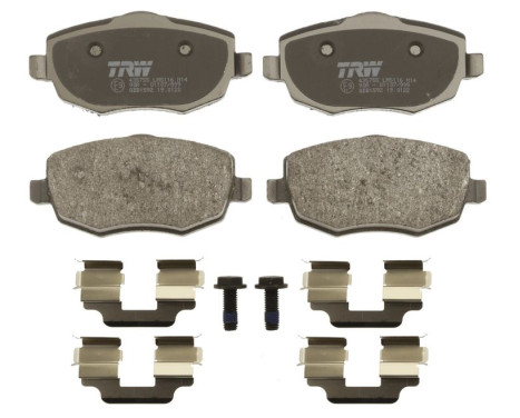 Brake Pad Set, disc brake GDB1592 TRW, Image 3