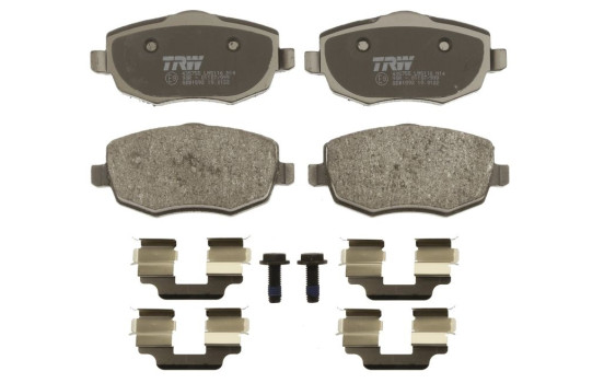 Brake Pad Set, disc brake GDB1592 TRW, Image 3