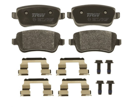 Brake Pad Set, disc brake GDB1638 TRW, Image 3