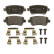 Brake Pad Set, disc brake GDB1638 TRW, Thumbnail 3