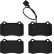 Brake Pad Set, disc brake GDB1644 TRW, Thumbnail 4