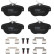 Brake Pad Set, disc brake GDB1664 TRW, Thumbnail 2