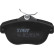 Brake Pad Set, disc brake GDB1664 TRW, Thumbnail 4