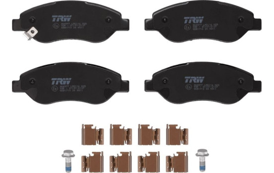 Brake Pad Set, disc brake GDB1713 TRW, Image 2