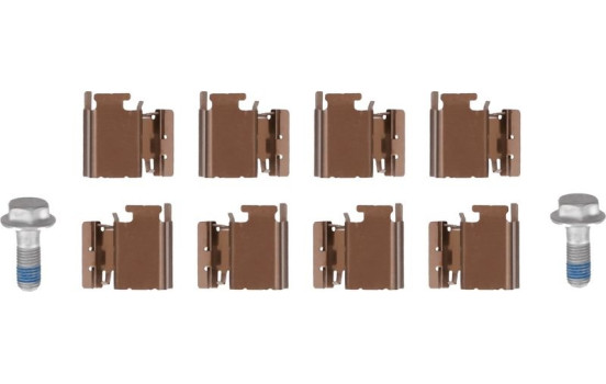Brake Pad Set, disc brake GDB1713 TRW, Image 5