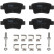 Brake Pad Set, disc brake GDB1714 TRW, Thumbnail 2