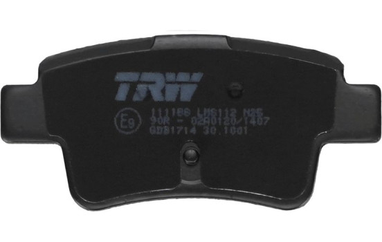 Brake Pad Set, disc brake GDB1714 TRW, Image 4