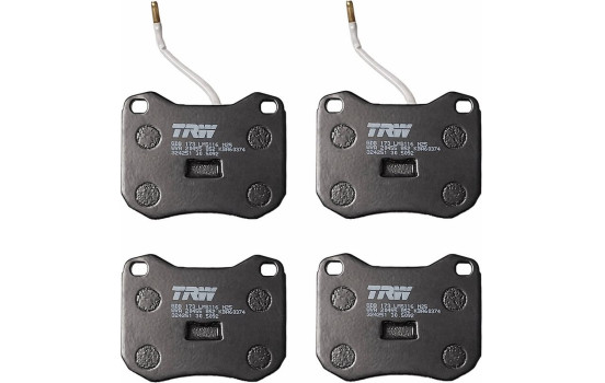 Brake Pad Set, disc brake GDB173 TRW, Image 2