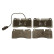 Brake Pad Set, disc brake GDB1731 TRW, Thumbnail 3