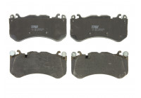 Brake Pad Set, disc brake GDB1734 TRW