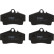 Brake Pad Set, disc brake GDB1757 TRW, Thumbnail 2