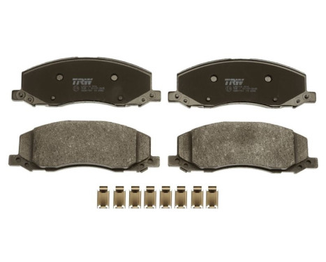 Brake Pad Set, disc brake GDB1781 TRW, Image 3