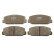 Brake Pad Set, disc brake GDB179 TRW, Thumbnail 3