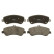 Brake Pad Set, disc brake GDB1798 TRW, Thumbnail 3