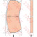 Brake Pad Set, disc brake GDB1801 TRW