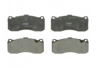 Brake Pad Set, disc brake GDB1802 TRW