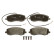 Brake Pad Set, disc brake GDB1820 TRW, Thumbnail 3