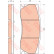 Brake Pad Set, disc brake GDB1850 TRW