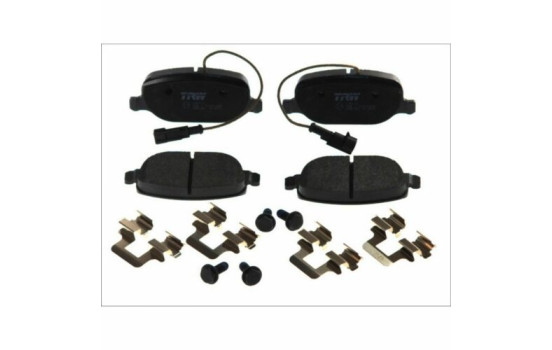Brake Pad Set, disc brake GDB1851 TRW