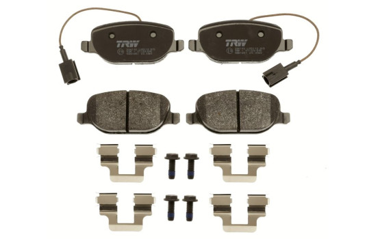 Brake Pad Set, disc brake GDB1851 TRW, Image 3