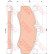 Brake Pad Set, disc brake GDB1862 TRW