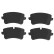 Brake Pad Set, disc brake GDB1866 TRW, Thumbnail 6