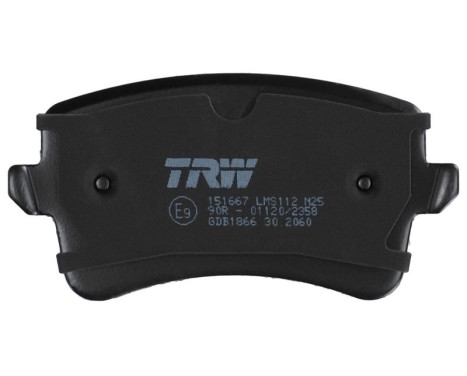 Brake Pad Set, disc brake GDB1866 TRW, Image 8