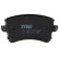 Brake Pad Set, disc brake GDB1866 TRW, Thumbnail 8