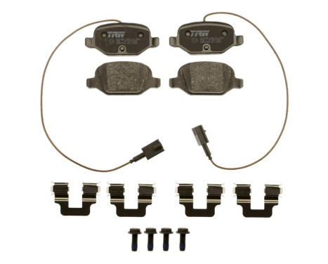 Brake Pad Set, disc brake GDB1894 TRW, Image 3