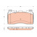 Brake Pad Set, disc brake GDB1906 TRW, Thumbnail 2
