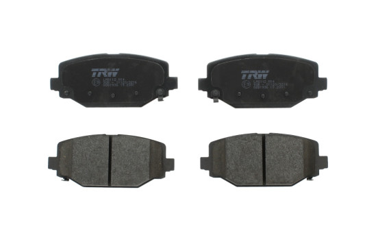 Brake Pad Set, disc brake GDB1936 TRW