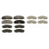 Brake Pad Set, disc brake GDB1944 TRW, Thumbnail 3