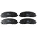 Brake Pad Set, disc brake GDB1944 TRW, Thumbnail 5